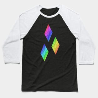 MLP - Cutie Mark Rainbow Special - Rarity Baseball T-Shirt